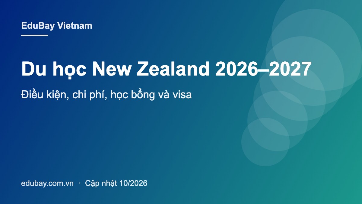 Du học New Zealand